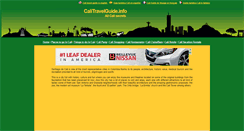 Desktop Screenshot of calitravelguide.info